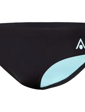 Essential 8 Cm Swimming Brief Black / Light Blue FR 75 Men - Aquasphere - FashionsVida