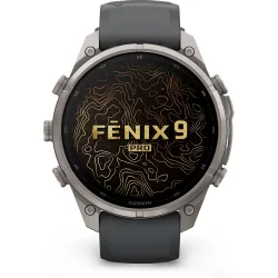 Fénix 9 Pro inReach 51mm Titanio, correa , LTE, Smartwatch