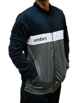 Veste De Survêtement Sportswear Black / Gunmetal / Brilliant White S - Umbro - FashionsVida