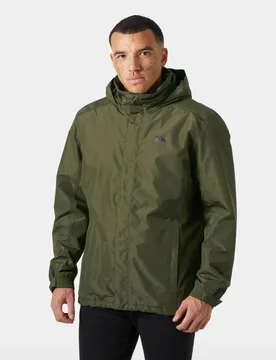 Men's Dubliner Insulated Lightweight Jacket Green S - Utility Green - Male - Helly Hansen - FashionsVida