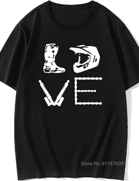 DIRT BIKEER LOVE Bike Motocross Birthday Funny Unisex Graphic Fashion New Cotton Short Sleeve T Shirts O-Neck Harajuku T-shirt - Aliexpress - FashionsVida