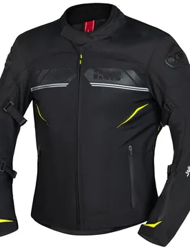 Giubbotto Moto CARBON-ST Nero - ACCORCIATO taglia L - iXS - FashionsVida