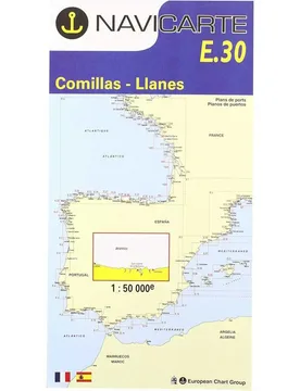 E30 R-12 Comillas-llanes Marine Charts One Size unisex - Navicarte - FashionsVida