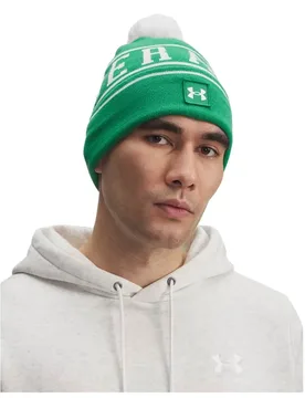 Bonnet Halftime Pom Green / White One Size - Under armour - FashionsVida