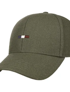 Classic Wool Mix Cap by - olive - Size: One Size - Bugatti - FashionsVida