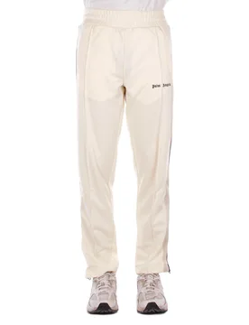Palm Angels Pantaloni Ivory - Palm Angels - FashionsVida