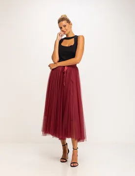 Tantra - Falda de tul y corte A - Tantra - FashionsVida