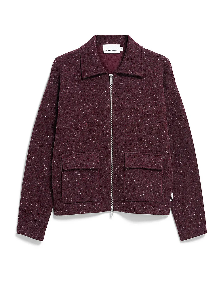 Jacke DOROTHEAA dunkelrot S Damen - Armedangels - FashionsVida