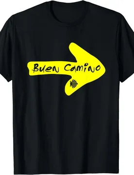 Buen Camino De Santiago Compostela Spain St James Way Men T-Shirt Short Sleeve Casual Cotton O-Neck Shirts - Aliexpress - FashionsVida