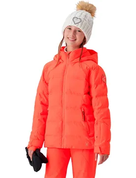 Veste Zadie Synthetic Down Elect Coral 6 Années Fille - Spyder - FashionsVida