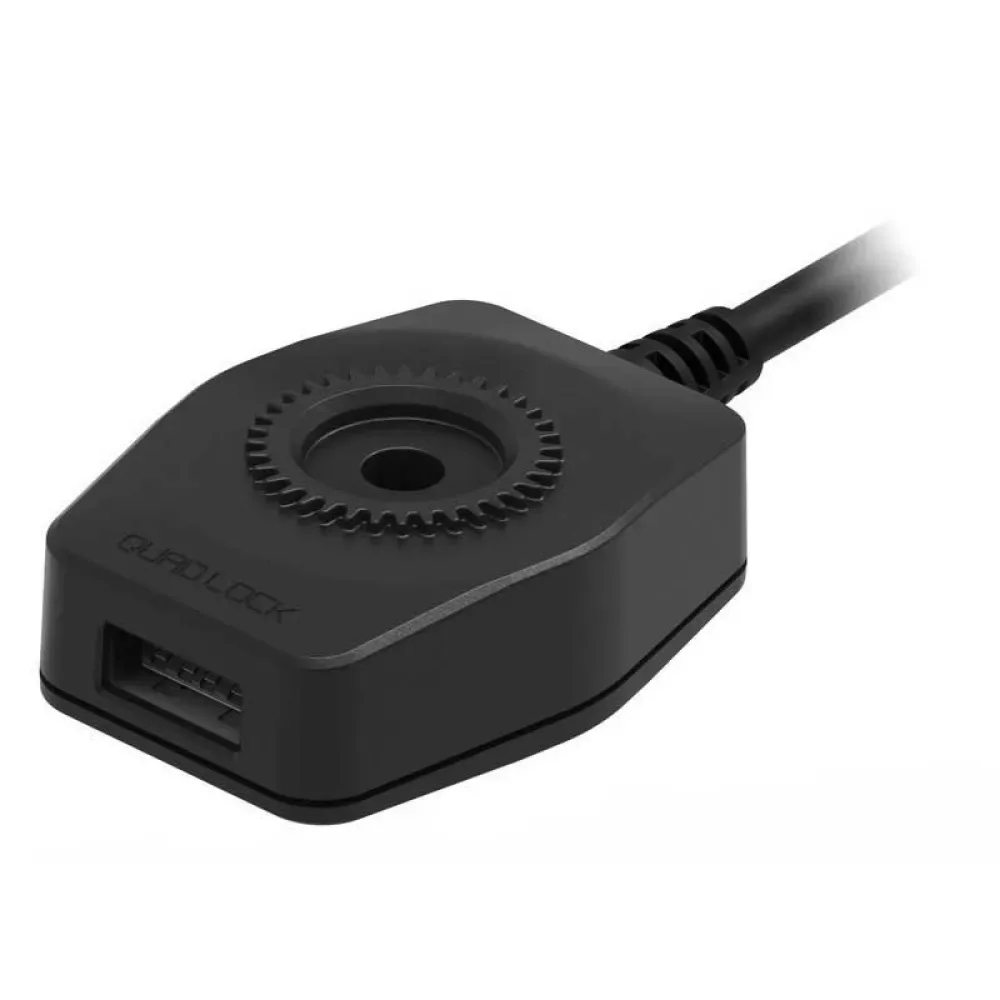 Quad Lock Caricabatterie Usb Black - QUAD - FashionsVida