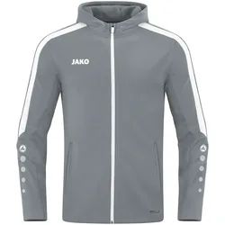Kinder-Trainingsjacke mit Kapuze Power - Gris - unisex - Size: 9/10 ans