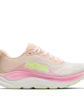 Clifton 11 Running Shoes Tang Glow / White UK 3.5 Women - Hoka - FashionsVida