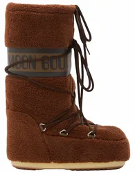 Schneestiefel – Unisex – Icon Fleece Moon Boot Icon Fleece Brown Größe 39-41 Braun