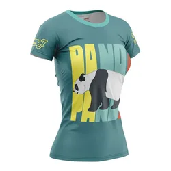Maglietta A Maniche Corte Emoji Panda Multicolour M