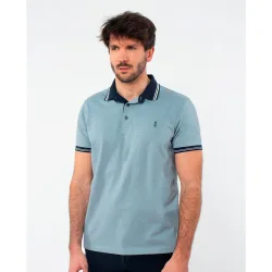 Polo de hombre jacquard