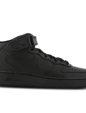 Air Force Uomo - Sneakers Nero - Taglia 50.5 - Cuoio, Tessile 50.5 - Nike - FashionsVida