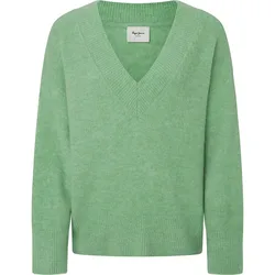 Maglione Con Scollo A V Irma Light Green M