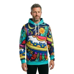 Felpa Con Cappuccio Chupa Chups Space Multicolour M