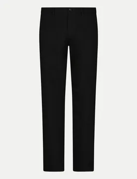 Freizeithose aus Baumwoll-Mix Schwarz 48 - Roy Robson - FashionsVida