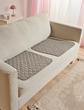 Sitzschoner taupe 2er-Set Eldo - Eldo - FashionsVida