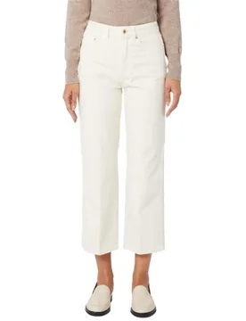Womens Bone Crop Flare Jean - Female - Off-White - 8 - Michael kors - FashionsVida