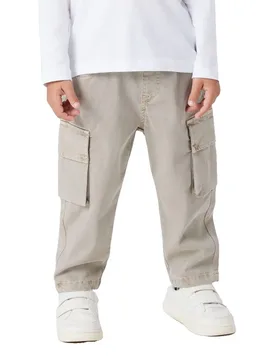 Pantaloni Cargo Ben Tap Chinchilla 5 Anni - Name it - FashionsVida