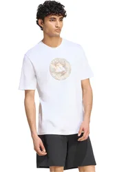 Camo circle camiseta manga corta hombre Blanco (S)