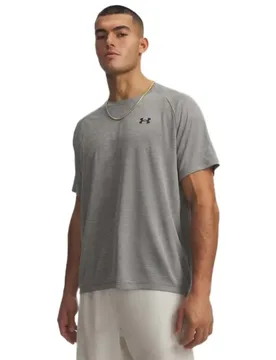 T-shirt à Manches Courtes Tech Textured Green / Two Tone Black L - Under armour - FashionsVida