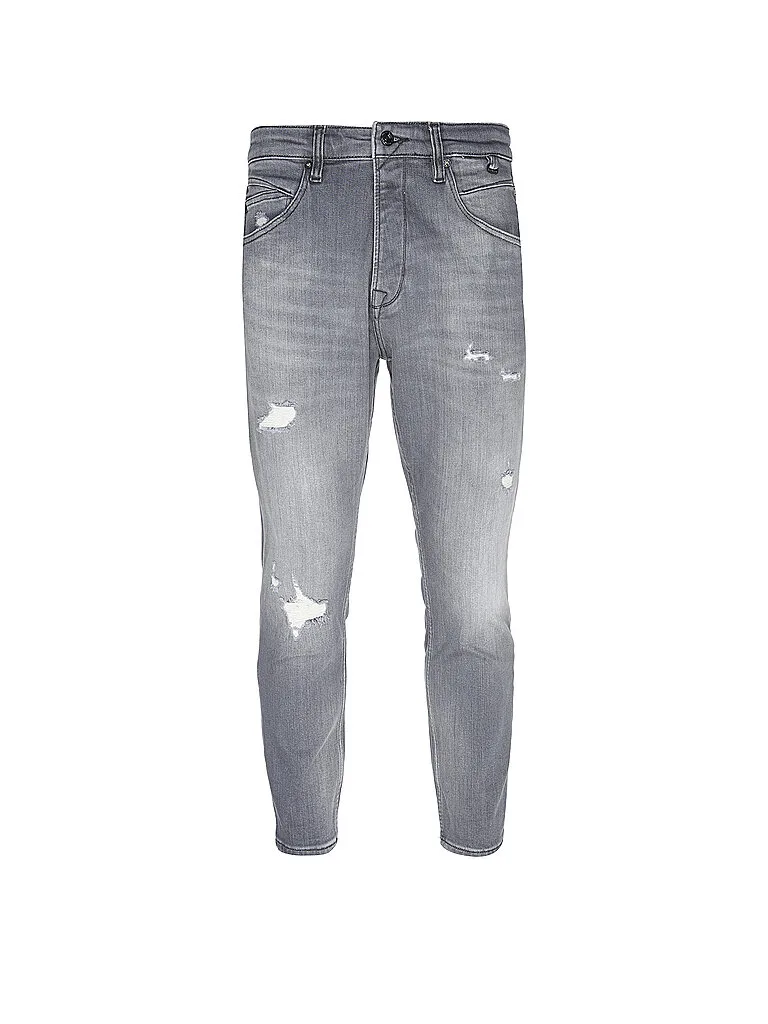 Jeans corte cónico ALEX gris 33 - Gabba - FashionsVida