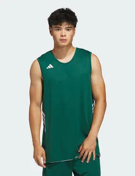 Maglia da basket 3G Speed Reversible AEROREADY 2XL Team Dark Green / White - Adidas - FashionsVida