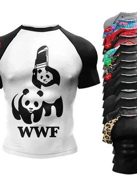 Cody Lundin Men Sublimation MMA Rashguard Bjj Jiu Jitsu Exercise Sportwear High Elastic 3D Printed Compression Grappling Blouse - Aliexpress - FashionsVida
