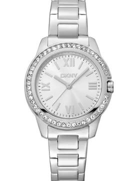 Womens Dk1l105m0045 Ladies Watch - Silver - One Size - DKNY - FashionsVida