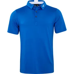 Mizuno Polo Crested, blau xxl