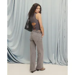 Camiseta de mujer cruce espalda