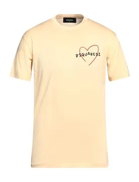 T-shirts Herren Pastellgelb L,M,S,XS Herren - Dsquared2 - FashionsVida