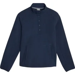 Layer Fleece 1/2-Knopfleiste, navy xl