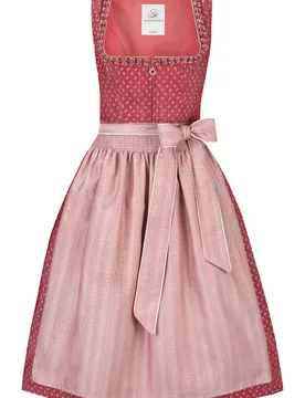 Dirndl Dana (rot, Gr. 50) von Heimatgwand für Damen, 75% Polyester, 25% Baumwolle - Stockerpoint - FashionsVida