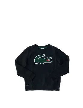 Lacoste Felpa girocollo NERO 12A - Lacoste - FashionsVida