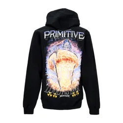 Felpa Cappuccio Uomo Time Hoodie X Megadeth Black
