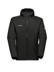 Herren Hybridjacke Rime Light Hoodie schwarz XL M