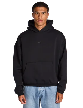 Standard Issue Men Hoodies - Black - Size M - Cotton Fleece - Black - Size: Medium - Nike - FashionsVida