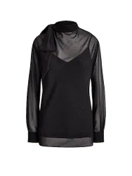 Bluse schwarz XS Damen