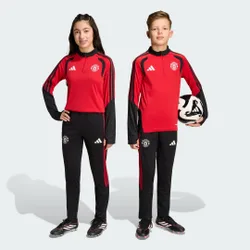 Pantaloni da allenamento Tiro 26/27 Manchester United bambini e bambine 13-14A Black