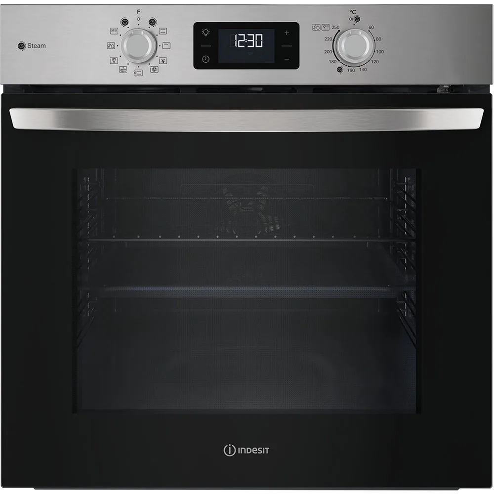 Horno multifunción pirolítico e hidrolitico - IO 278PS X - Indesit - FashionsVida