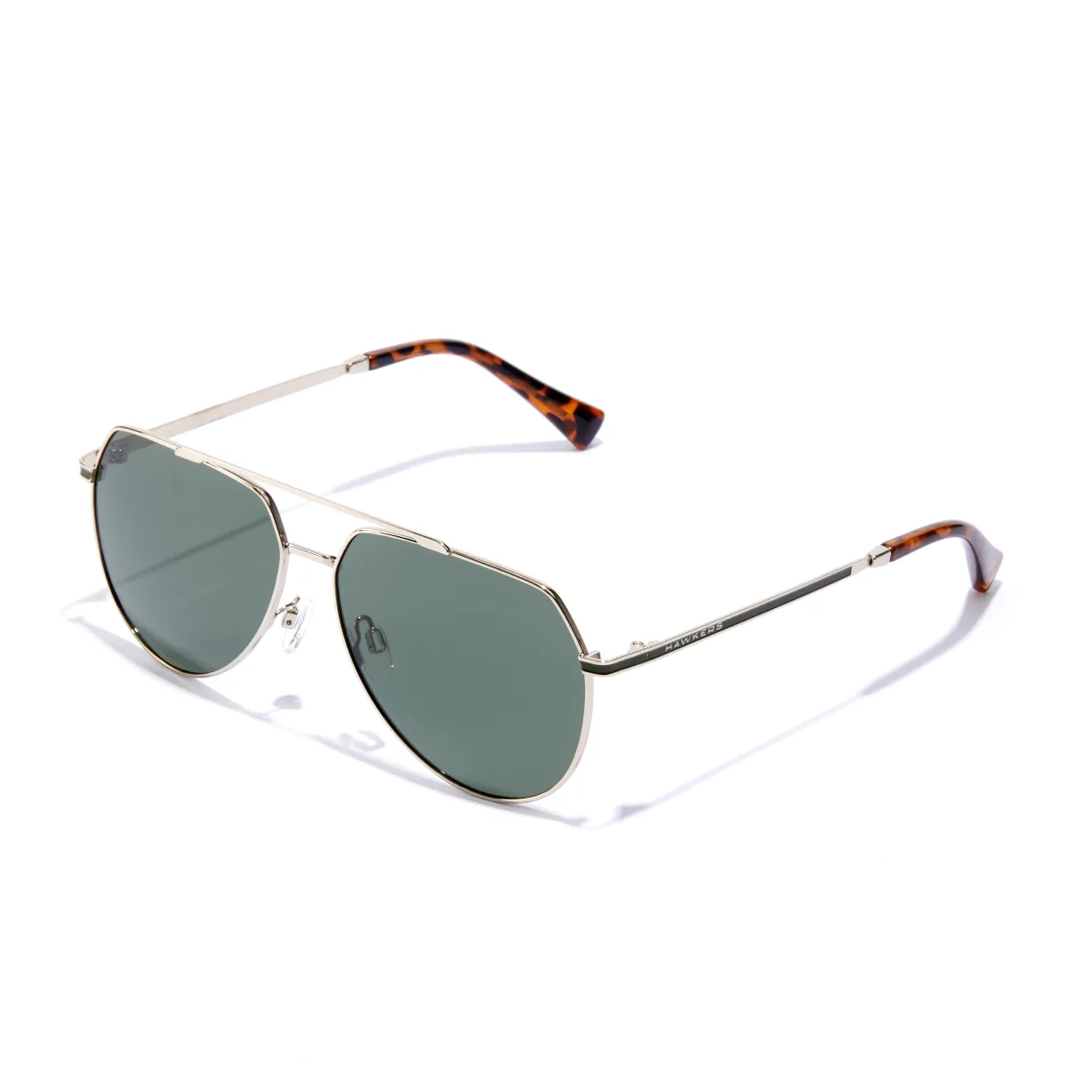 Gafas de sol Shadow - Polarized Gold Aligator - Hawkers - FashionsVida
