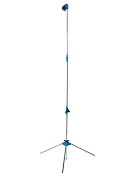 Aluminium Pool Shower Black 220 cm unisex - Gre Accessories - FashionsVida