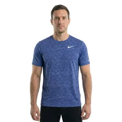 Heather Short Sleeve T-shirt Midnight Navy S Men
