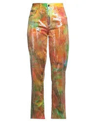 Dolce&Gabbana Pantalones Mujer Naranja 36,40,42 Mujer