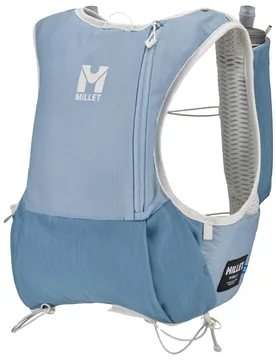 Gilet de trail/running - Intense 5 Iceberg/Coronet Blue - Taille M - Bleu - Millet - FashionsVida